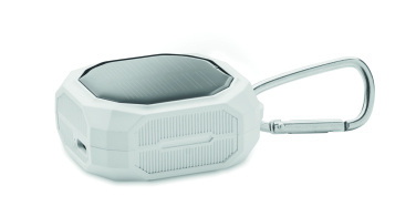 Logotrade promotional product picture of: TWS earbuds with solar charger