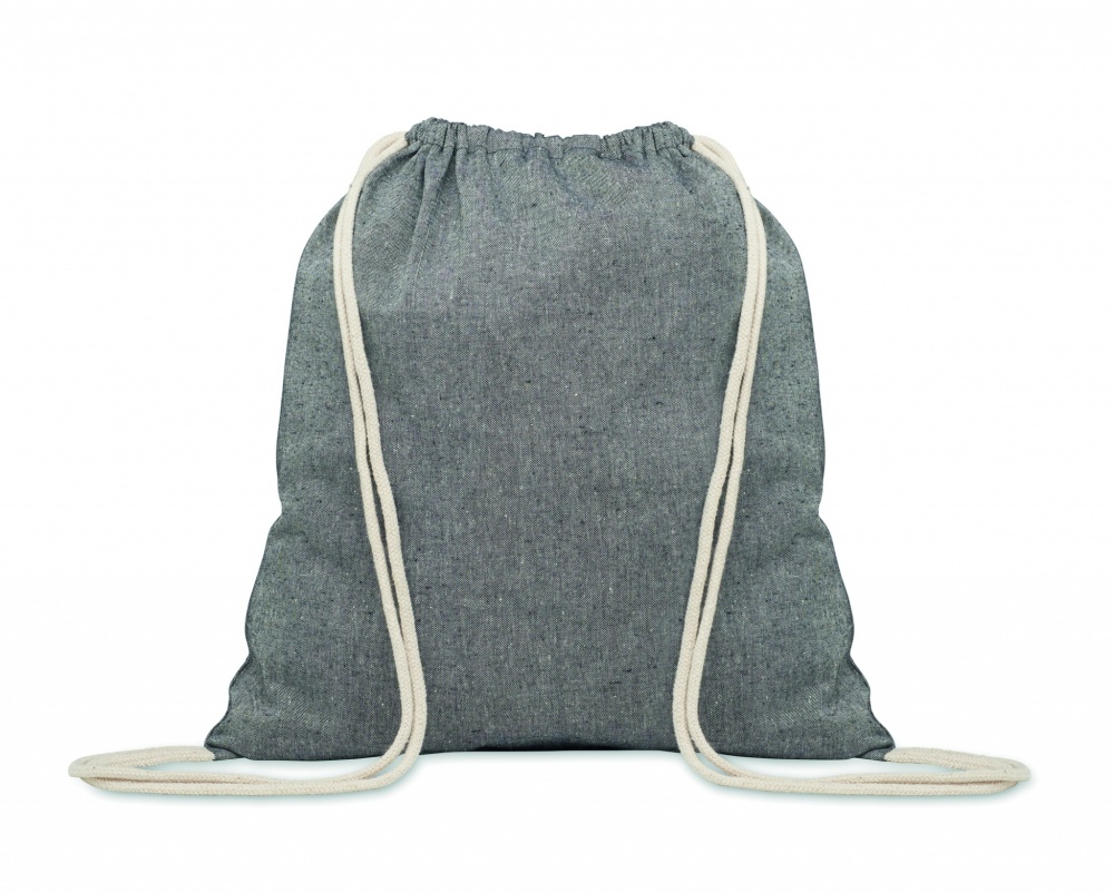 Logotrade promotional item picture of: Recycled 140 gr/m² cotton bag