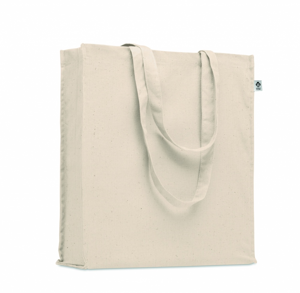 Logo trade promotional gifts image of: Organic cotton shopping bag