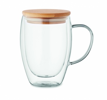Logotrade business gift image of: Double wall borosilicate mug
