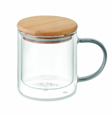 Logotrade promotional product picture of: Double wall borosilicate mug