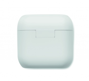 Logo trade advertising products picture of: TWS earbuds with charging base
