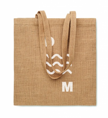 Logotrade promotional giveaways photo of: Jute long handled shopping bag