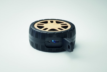 Logotrade advertising products photo of: Wireless speaker tire shaped