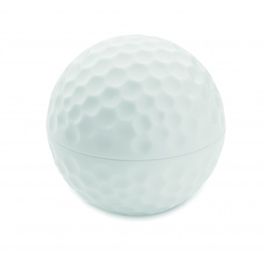 Logotrade promotional product picture of: Lip balm in golf ball shape