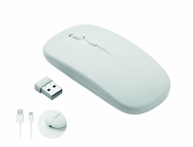 Logotrade promotional giveaway image of: Rechargeable wireless mouse