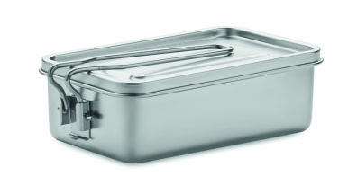 Logo trade corporate gifts picture of: Stainless steel lunch box