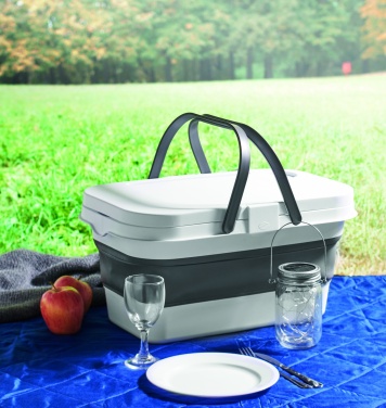 Logo trade promotional gift photo of: Collapsible picnic basket