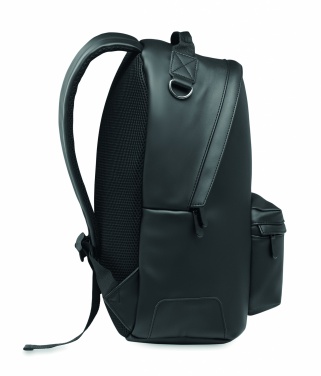 Logo trade promotional items picture of: Laptop 15" soft PU backpack