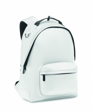 Logo trade promotional gifts picture of: Laptop 15" soft PU backpack