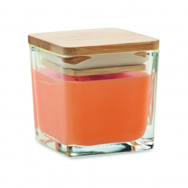 Logotrade corporate gift image of: Squared fragranced candle 50gr