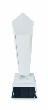 Logotrade promotional giveaway image of: Crystal award in a gift box