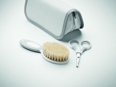 Logo trade promotional gifts image of: 6 piece baby grooming set