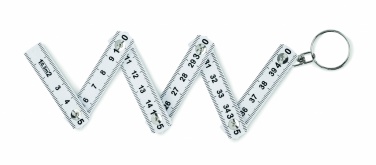 Logotrade promotional merchandise image of: Carpenters ruler key ring 50cm Kotka