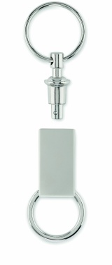 Logo trade promotional products image of: Pull apart split key ring Kajaani