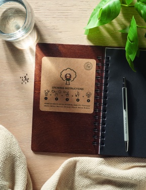 Logotrade promotional product picture of: A5 Birch tree GROWBOOK™