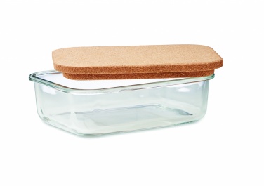 Logotrade promotional giveaways photo of: Glass lunch box with cork lid