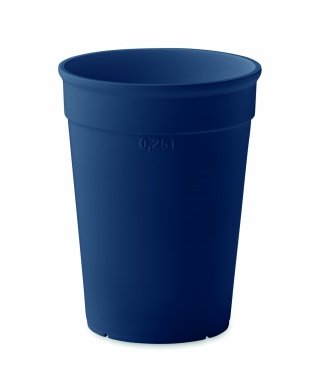 Logo trade promotional products picture of: Recycled PP cup capacity 250 ml
