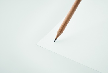 Logotrade business gift image of: Natural pencil in seeded pouch
