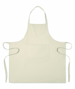 Logo trade corporate gifts image of: Recycled cotton Kitchen apron