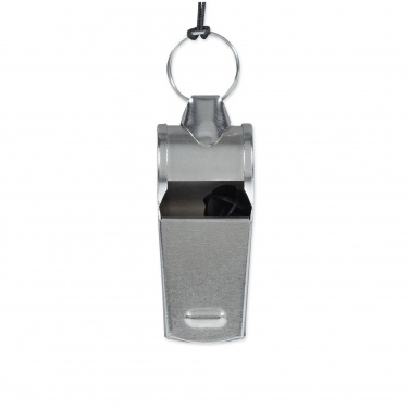 Logo trade promotional giveaways picture of: Metal whistle