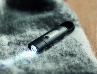 Logo trade promotional gift photo of: Pocket size COB flash light