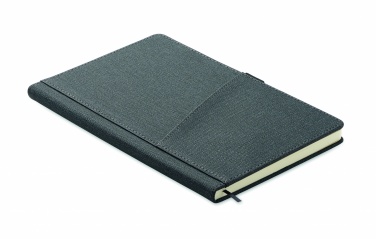 Logo trade promotional gifts image of: A5 notebook PU front pocket