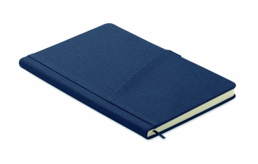 Logo trade promotional giveaway photo of: A5 notebook PU front pocket