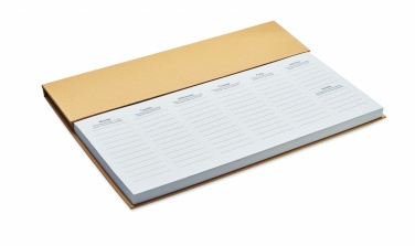 Logotrade promotional product image of: Weekly desktop planner