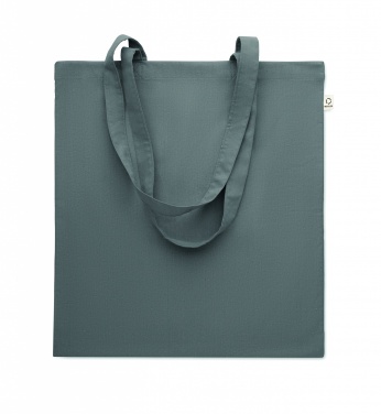 Logo trade promotional giveaways picture of: Recycled cotton shopping bag