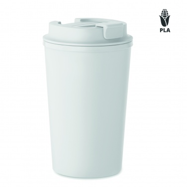 Logotrade advertising product picture of: PLA double wall tumbler 350 ml