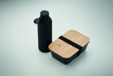 Logotrade promotional giveaways photo of: Lunch box bottle gift set