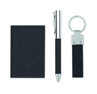 Logotrade promotional giveaway picture of: 3-piece gift set in a gift box with customizable printing
