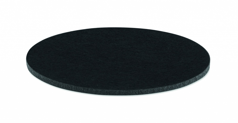 Logo trade promotional products image of: Round coaster in RPET felt