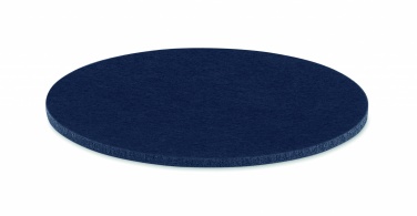 Logotrade promotional item image of: Round coaster in RPET felt