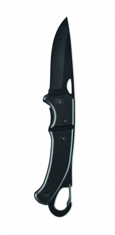 Logo trade corporate gifts picture of: Aluminium foldable knife