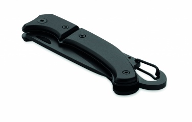 Logo trade promotional giveaways picture of: Aluminium foldable knife