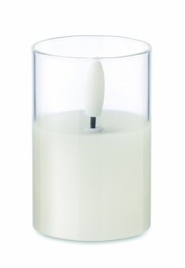 Logotrade promotional product image of: LED wax candle in glass holder