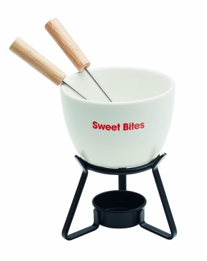 Logo trade promotional products picture of: Ceramic fondue set 240 ml