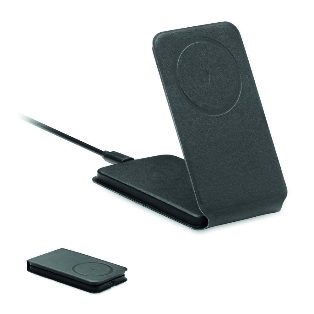 Logo trade promotional items image of: Foldable magnetic charger 15W