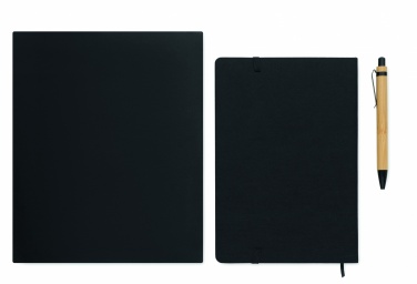 Logotrade corporate gift picture of: A5 RPET notebook set