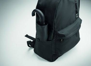 Logotrade promotional giveaways photo of: A 15-inch laptop backpack made of recycled pre-consumer cotton with customizable printing