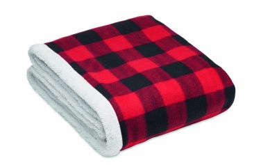Logo trade promotional product photo of: RPET sherpa fleece blanket