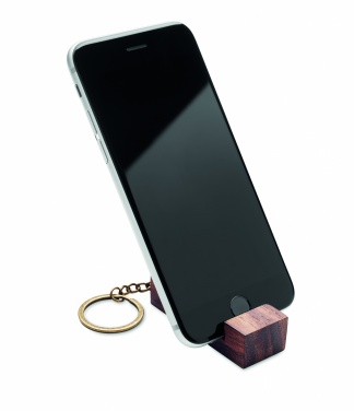 Logo trade promotional merchandise image of: Key ring with phone stand Hyvinkää