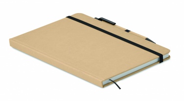 Logotrade promotional product image of: Caratil A5 notebook in recycled carton