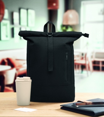 Logo trade promotional merchandise image of: Rolltop 15'' laptop backpack