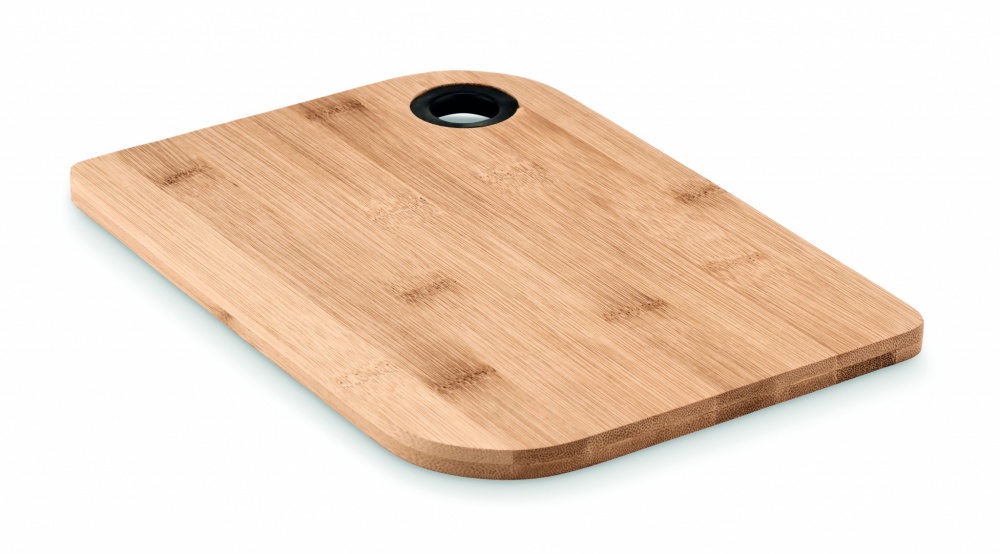 Logo trade promotional giveaways image of: Bamboo cutting board BAYBA CLEAN