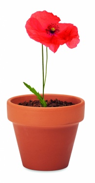 Logotrade promotional item image of: Terracotta pot 'poppy'