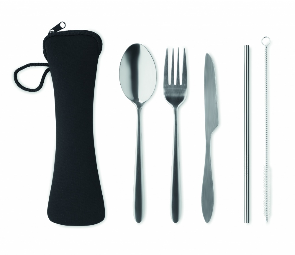 Logotrade advertising product picture of: Cutlery set stainless steel