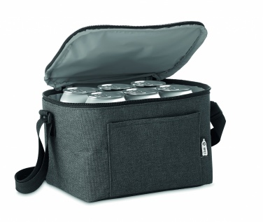 Logo trade promotional products image of: 600D RPET Cooler bag for cans